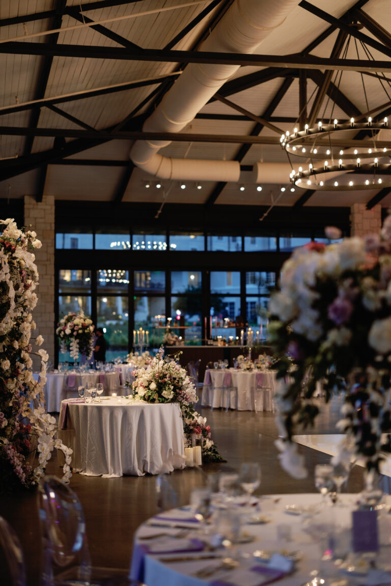 floral wedding decor